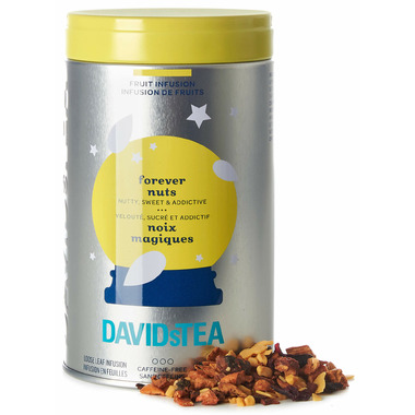DAVIDsTEA Iconic Tin Forever Nuts DAVIDsTEA Iconic Tin Forever Nuts