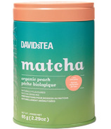 DAVIDsTEA Organic Grocery Matcha Tin Peach