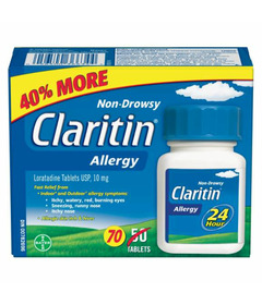 Claritin Non Drowsy Allergy Tablets 10mg