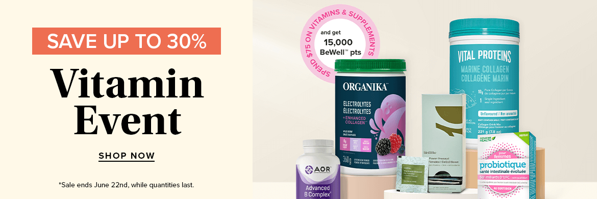 Save up to 30% on The Vitamin Event