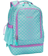 Bentgo Kids Prints 2-in-1 Backpack & Lunch Bag Mermaid Scales (en anglais)