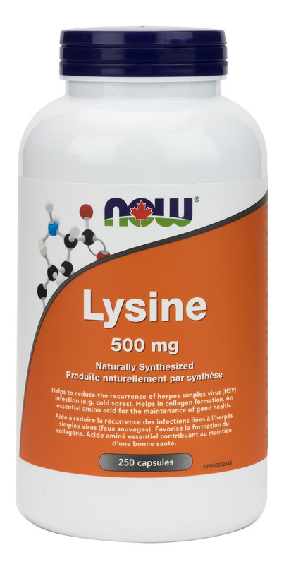 Buy NOW Foods L-Lysine 500 mg at Well.ca | Free Shipping $35+ in Canada