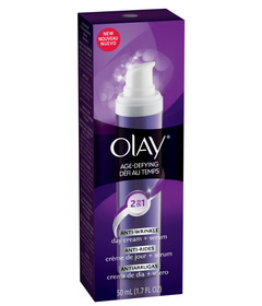 Crème de jour + sérum anti-rides 2 en 1 anti-âge de Olay