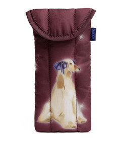 BAGGU Puffy Glasses Sleeve Fancy Dogs