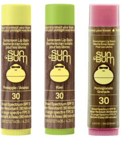 Sun Bum Sunscreen Lip Balm SPF 30 Trio Bundle