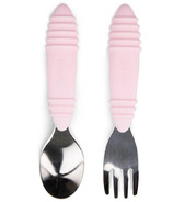 Bumkins Spoon + Fork Pink