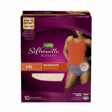 Buy Depend Underwear Silhouette Active Fit with Moderate