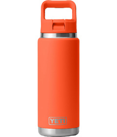 YETI Rambler Straw Bottle Papaya