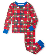 Ensemble de pyjama Hatley pour enfants à carreaux d'élan