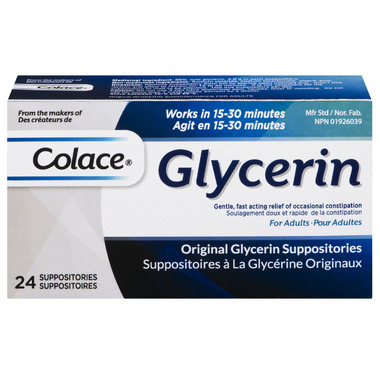 Rougier - Glycerin Suppositories - Adults