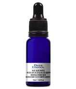 Divine Essence Blue Glass Bottle with Glass Dropper 15ml
