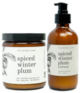 Broken Top Candle + Lotion Spiced Winter Plum Bundle