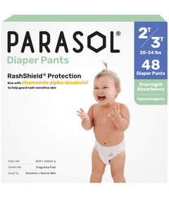 Parasol Clear+Dry Natural Disposable Diaper Pants