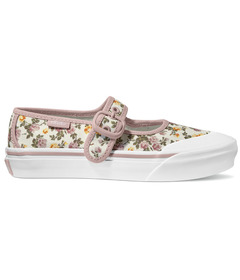 Vans Kids Mary Jane Shoe Romantic Floral Pink