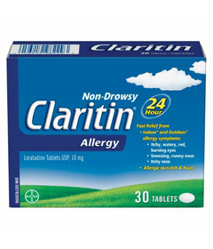 Claritin Allergy Medicine 24-Hour Non-Drowsy Relief 