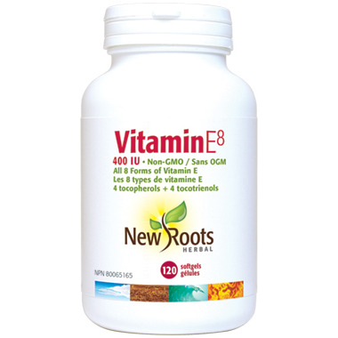 New Roots Herbal Vitamin E8 400 IU New Roots Herbal Vitamin E8 400 IU