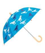 Parapluie Hatley T-Rex géant à changement de couleur
