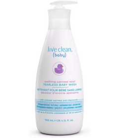 Live Clean Baby Soothing Oatmeal Relief Baby Wash
