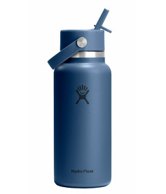 Hydro Flask Wide Mouth Flex Straw Cap Harbor Blue