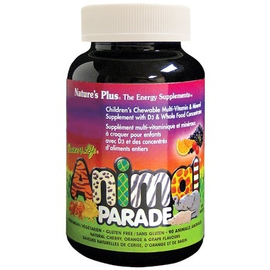Nature\'s Plus Animal Parade Children\'s Chewable Multivitamins Nature\'s Plus Animal Parade Children\'s Chewable Multivitamins