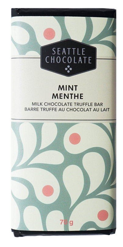 Buy Seattle Chocolate Mint Milk Chocolate Truffle Bar at