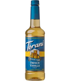 Torani Sugar Free French Vanilla Syrup
