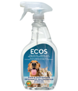 Détachant d'odeur et de tache pour animaux de compagnie d'ECOS