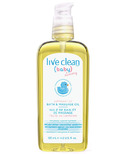 Live Clean Baby & Mommy huile de bain et de massage