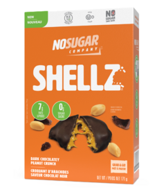 No Sugar Company Shellz Dark Chocolatey Peanut Crunch