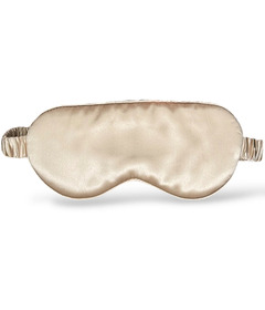 HoneyLux Premium Organic Silk Sleep Mask Champange