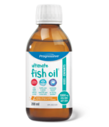 Progressive Ultimate Fish Oil for Kids Liquid Orange Cream (huile de poisson ultime pour les enfants)