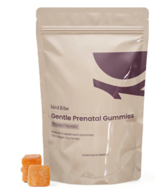 Bird&Be Gentle Prenatal Gummies Sour Peach Mango