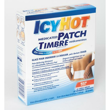 Icy Hot Medicated Back Patches Icy Hot Medicated Back Patches
