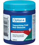 Option+ Vapourizing Cold Rub Ointment