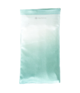 Halfmoon Crystal Collection Silk Eye Pillow Jade