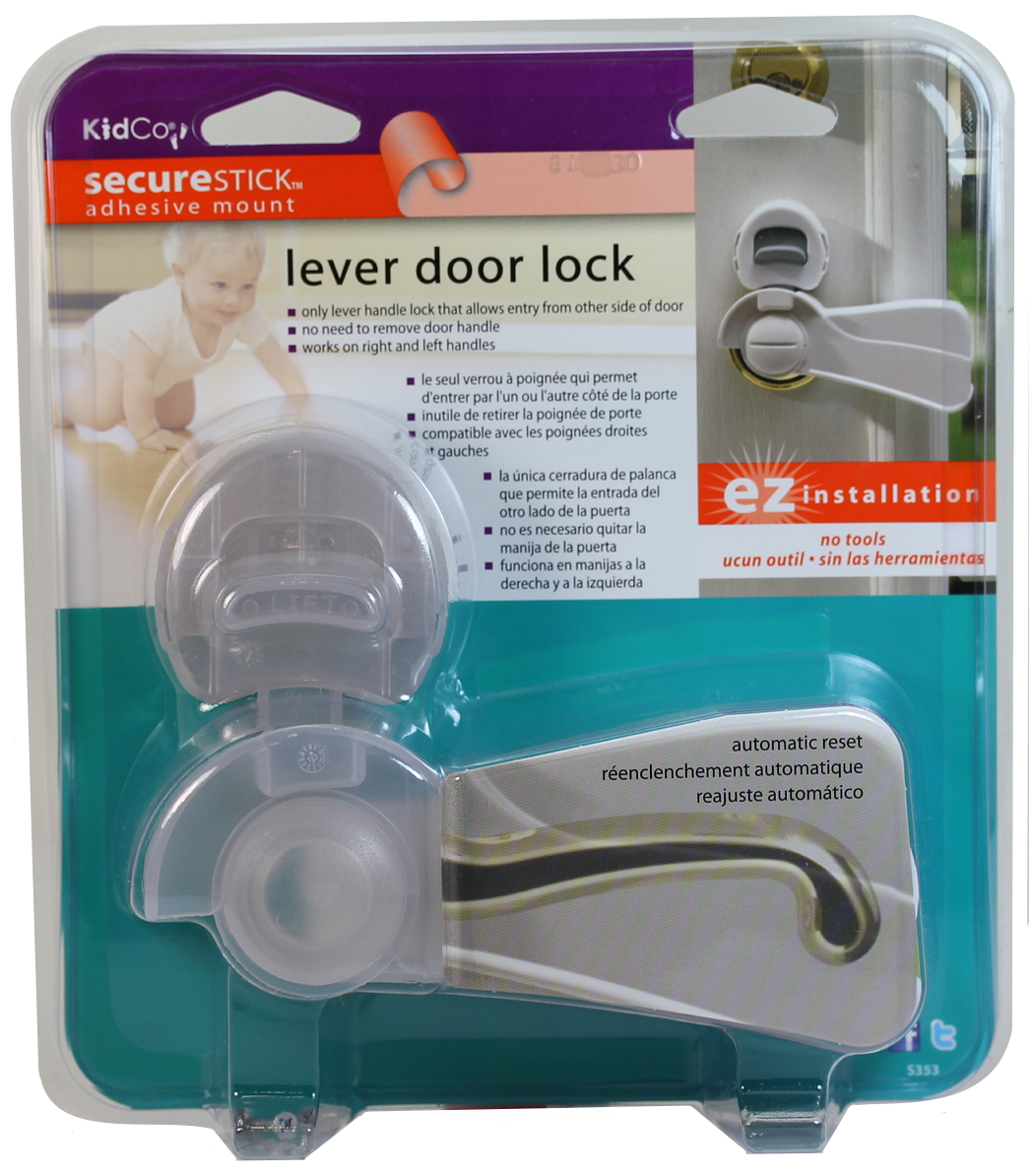 Buy Kidco Clear Door Lever Lock At Well Ca Free Shipping 35 In