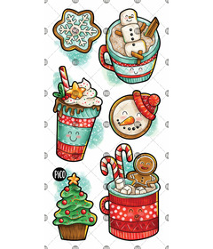 PiCO Temporary Tattoos Hot Chocolate