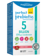 Progressive Perfect Probiotic for Kids Chewable Cherry Berry Flavour