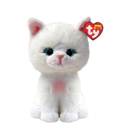 Ty Beanie Boos Amelia Cat White