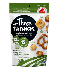 Three Farmers Protein Snack Mix Dill Pickle