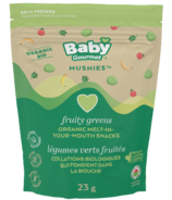 Baby Gourmet Mushies Légumes verts fruités