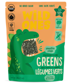Wild Ones Organics Smoothie Crisps Superfood Greens