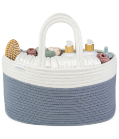 Comfy Cubs Baby Diaper Caddy Organizer Pacific Blue