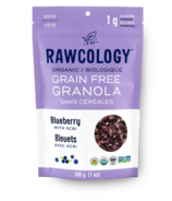 Rawcology Granola sans céréales aux myrtilles et à l'açai