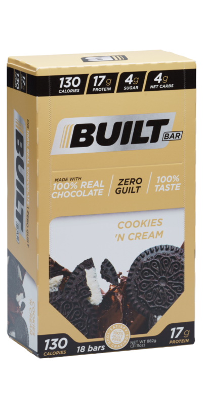 Buy Built Bar Cookies 'N Cream at Well.ca | Free Shipping $35+ in Canada