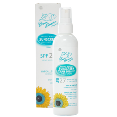 natural aerosol sunscreen