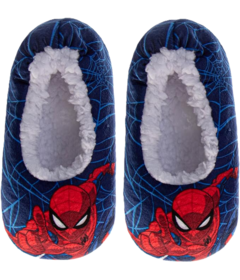 Josmo Shoes Fluffy Slippers Spider-Man Blue