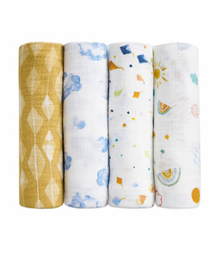 Aden + Anais Swaddle Muslin Kite Parade