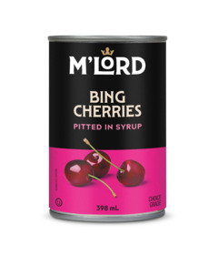 image of M'Lord Bing Cherries Pitted in Syrup with sku:316333