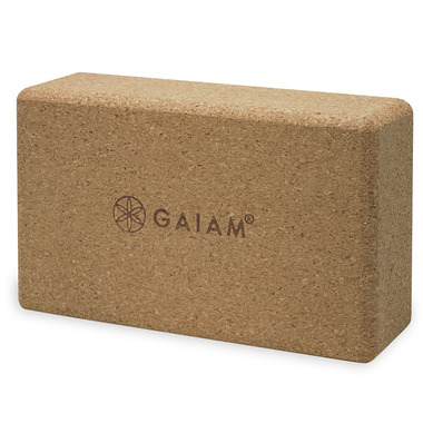Gaiam Yoga Block Cork